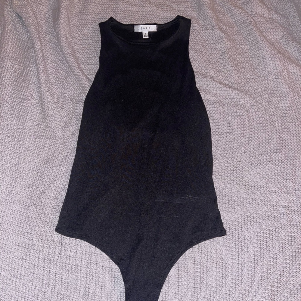 NWT BLACK BODY SUIT